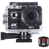 iWear K1 Ultra HD 4K 16Mpix Wi-Fi Sport Kamera ar 2'' LCD Tālvadību un 8x Fiksācijas Komplektu Melns