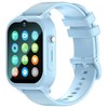 Išmanusis laikrodis iWear Z01 Pro 4G LTE SIM / GPS LBS WiFi Izsekošanas IPX7 Bērnu Pulkstenis un Telefona Zvanu HD Kamera Zila