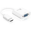 J5 Create J5sukurkite HDMI į VGA adapterį (HDMI m - VGA f 3.5mm Audio f 10cm; spalvota balta) JDA213-N