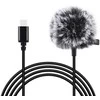 Puluz Jack Lavalier laidinis mikrofonas 1.5m USB-C Type-C PU425