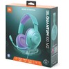 JBL Quantum 100M2 laidinės žaidimų ausinės su mikrofonu, Violetinės ir elektrinės spalvos