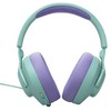 JBL Quantum 100M2 laidinės žaidimų ausinės su mikrofonu, Violetinės ir elektrinės spalvos