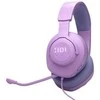 JBL Quantum 100M2 laidinės žaidimų ausinės su mikrofonu, Violetinės