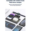 JELLICO wireless charger 3in1 W12 15W Juodas