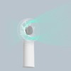 Jisulife rankinis ventiliatorius Life5 Plus 4000mAh Portable Mini Blower USB Fan – baltos spalvos