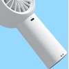 Mini dmuchawa Jisulife Handheld Fan Life5 Plus 4000 mAh przenośny wiatraczek wentylator USB - balta