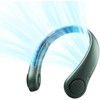 Jisulife Nešiojamas kaklo ventiliatorius Life3 USB - Žalias