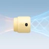 Ventiliatorius Jisulife Stroller Fan 4 5000mAh Mini Fan for Stroller with Metal Clip - Geltona