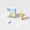 Ventiliatorius Jisulife Stroller Fan 4 5000mAh Mini Fan for Stroller with Metal Clip - Geltona