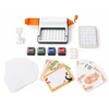 Jokomisiada 2-in-1 printing and embossing stamp machine - learning letters ZA6463