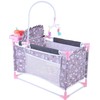 Jokomisiada 2-in-1 Sweet Dream Doll Set – Crib and High Chair ZA5918