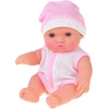Jokomisiada 20 cm Baby Doll in a Carrier with Pacifier, Bottle and Accessories ZA6332