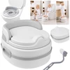 Jokomisiada 3-in-1 Children’s Potty – Potty, Step Stool, Toilet Seat Reducer with Footrest ZA6574