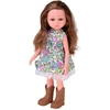 Jokomisiada 35cm AUTUMN doll with ruda hair in a coat and hat ZA6438