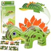 Dėlionė Jokomisiada 3D Puzzle Cardboard Model – Stegosaurus Dinosaur DIY Make It Yourself ZA5810