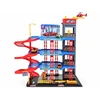 Jokomisiada 4-Level Parking Garage Lift Car Wash Toy Cars Helicopter Ramps ZA6198