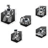 Jokomisiada 5-in-1 Remote Controlled Building Blocks - Build ROBOTS and Bring Them to Life! RC0742