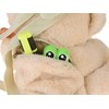 Jokomisiada Adorable Teddy Bear Backpack – Plush Backpack with Adjustable Straps ZA5683