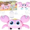 Jokomisiada Adorable walking crab on soap bubbles slot machine with lights game ZA5717