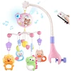 Jokomisiada Animal Cot Mobile with Projektorius, Music Box and Remote Control ZA6272