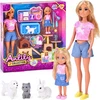 Jokomisiada Anlily Animal Doll Set - Dog, Cat, Rabbit and Accessories ZA6229