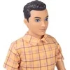 Jokomisiada Anlily Doll boy BRUNET Paulo in shirt and dark pants ZA6006 B