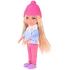 Jokomisiada Anlily Winter Style Doll - Small and Large in Jackets with Sleds ZA6632