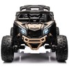 Akumuliatorinis keturratis vaikams Jokomisiada Buggy 4x4, 800W, PA0299 BE | spalva: smėlio/juoda