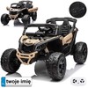Akumuliatorinis keturratis vaikams Jokomisiada Buggy 4x4, 800W, PA0299 BE | spalva: smėlio/juoda