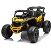 Akumuliatorinis keturratis vaikams Jokomisiada Buggy 4x4, 800W, PA0299 ZO | spalva: geltona/juoda