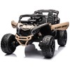 Akumuliatorinis keturratis vaikams Jokomisiada Buggy 4x4, 800W, PA0299 BE | spalva: smėlio/juoda