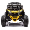 Akumuliatorinis keturratis vaikams Jokomisiada Buggy 4x4, 800W, PA0299 ZO | spalva: geltona/juoda
