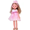 Jokomisiada BALLERINA doll 35cm with blonde hair in a pink tulle dress ZA6440