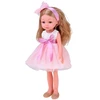 Jokomisiada BALLERINA doll 35cm with blonde hair in a pink tulle dress ZA6440