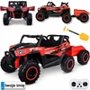 Jokomisiada Baterija-powered car for children, two-seater BUGGY 4x4, trailer PA0342
