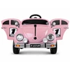 Jokomisiada Baterija-powered car for children, pink retro, rocking effect, PA0349