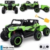 Jokomisiada Baterija-powered car for children, two-seater BUGGY 4x4, trailer PA0342