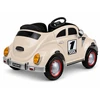 Jokomisiada Baterija-powered car for children, beige retro, rocking effect, PA0349