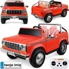 Jokomisiada Baterija-Powered Car Two-Seater Classic Ford Bronco Pickup Truck PA0338