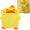 Jokomisiada Bath toy net organizer container yellow duck ZA5927