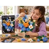 Jokomisiada BLOOMING FLOWERS blocks, moving bouquet - bud blooming effect, 986 pieces ZA6286