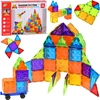 Jokomisiada Colourful Magnetic Construction Blocks 100-Piece Set ZA6352