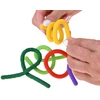 Jokomisiada Colourful Silicone Sensory Sticks Anti-Stress Fidget Toy, 8 Pieces A6424