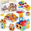 Jokomisiada Construction blocks WAFFLES + 360° ball track EXTENDED 435pcs ZA6548