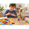 Jokomisiada Construction blocks WAFFLES + 360° ball track EXTENDED 435pcs ZA6548