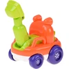Jokomisiada Construction car set: excavator, dump truck and concrete mixer for toddlers ZA6341
