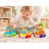Jokomisiada Construction car set: excavator, dump truck and concrete mixer for toddlers ZA6341