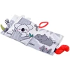 Jokomisiada Contrast sensory book ANIMALS with protruding elements and rustling ZA6599