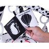 Jokomisiada Contrasting educational mat playpen + balls rustling book ZA5826