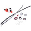 Jokomisiada Contrasting educational mat playpen + balls rustling book ZA5826